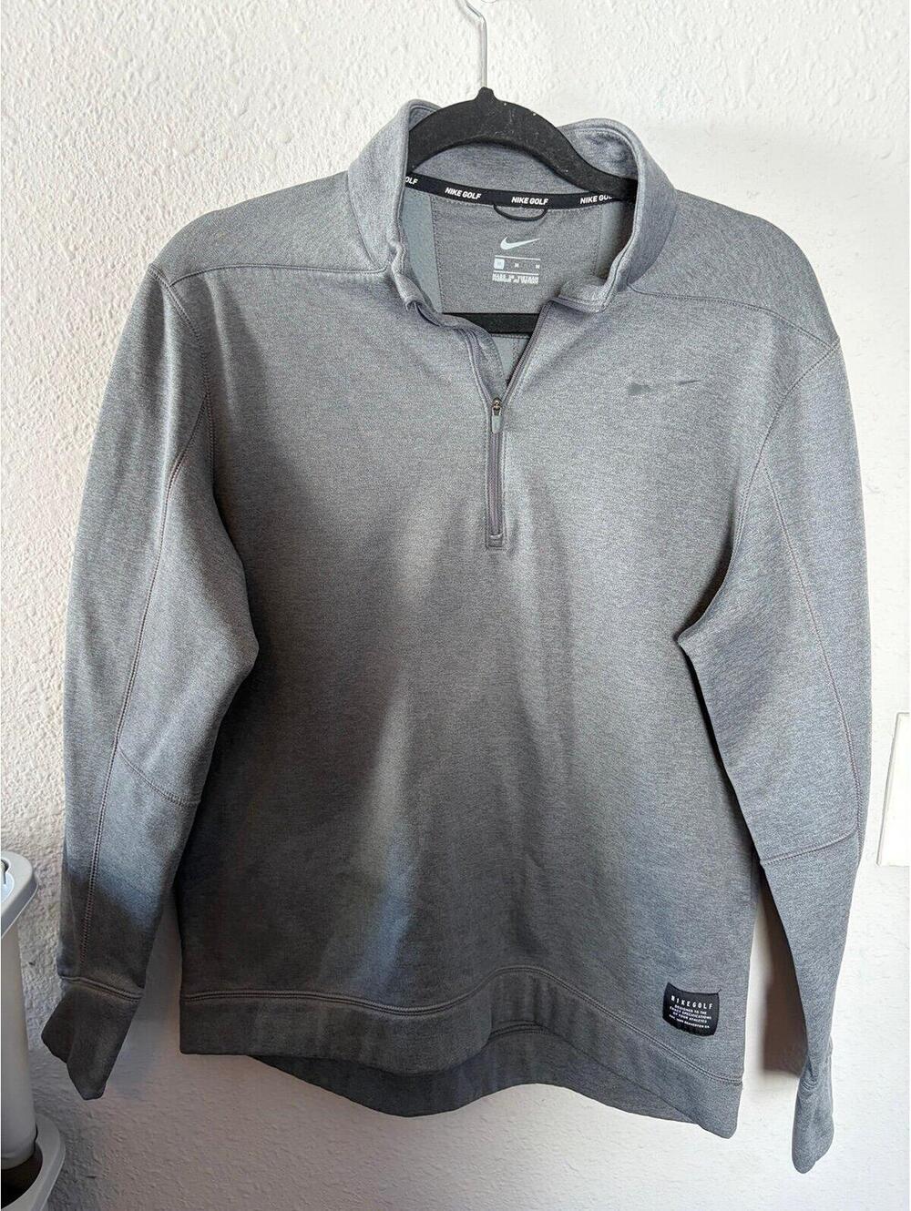 Men's Nike Golf grey 1/4 zip pullover size M